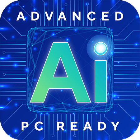 Advanced AI PC ready logo