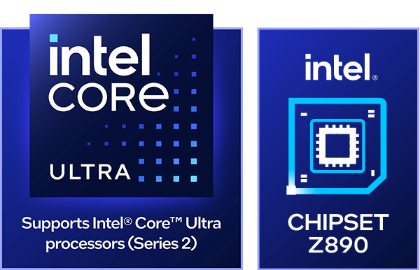 英特尔酷睿 and intel CHIPSET Z790 logos
