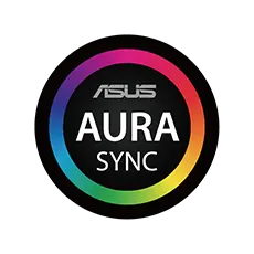 The 2025 ROG XGM 显卡扩展坞comes with full Aura Sync support to customize the RGB lighting that shines through its semi-transparent case.