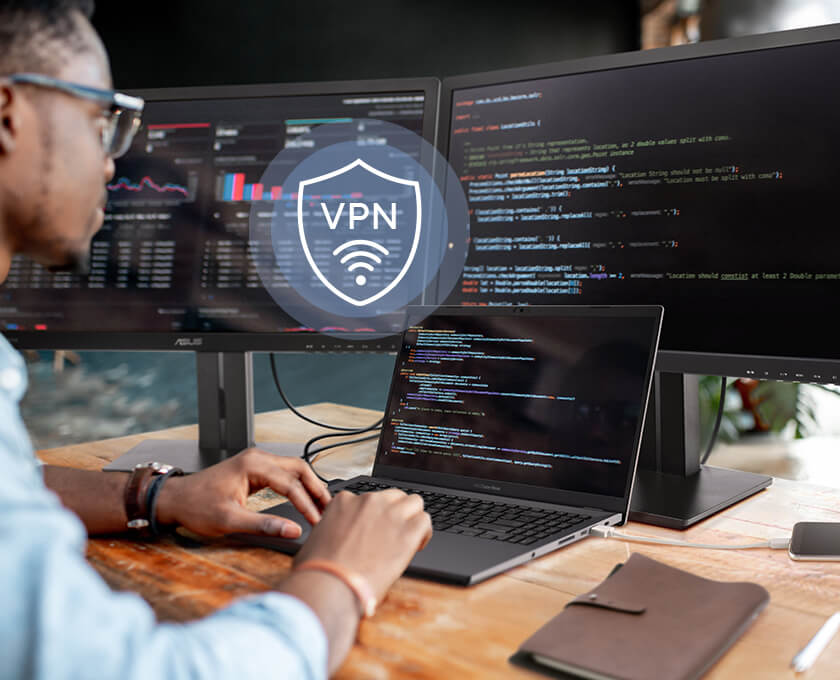 无需在每部装置上安装 VPN 软件，即可安全存取企业网络。