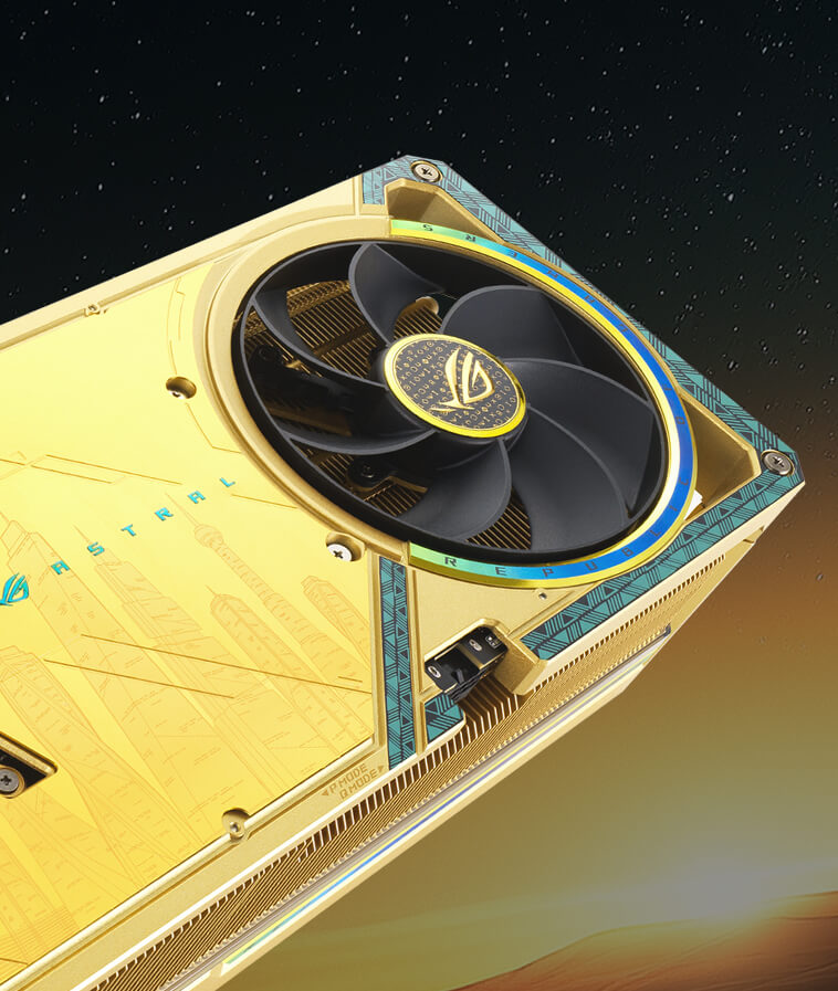 ROG Astral 后视图