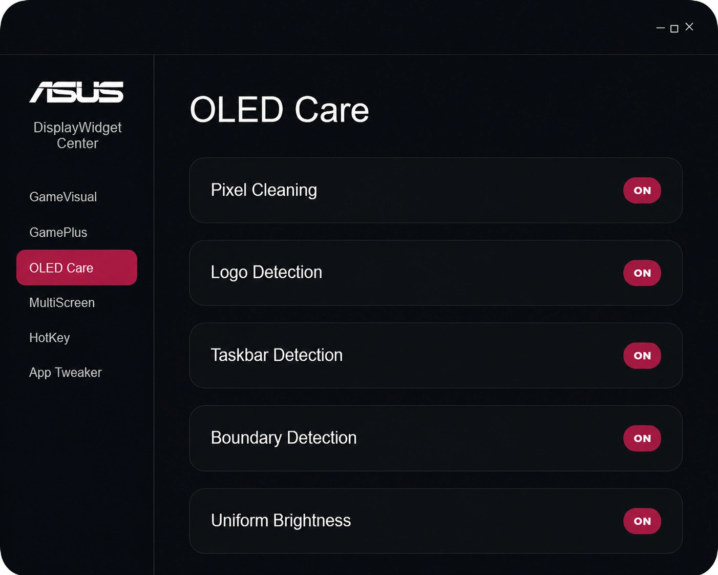 OLED Care 预览