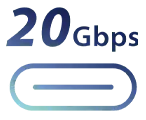 USB 20Gbps logo