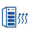 Liquid cooling solution icon