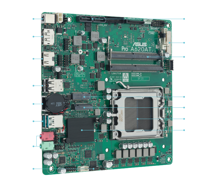 Pro A620AT-CSM 主板的所有规格
