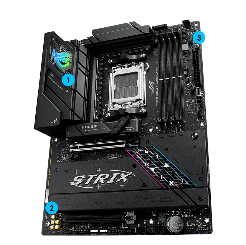 Strix B850-F immersion specifications