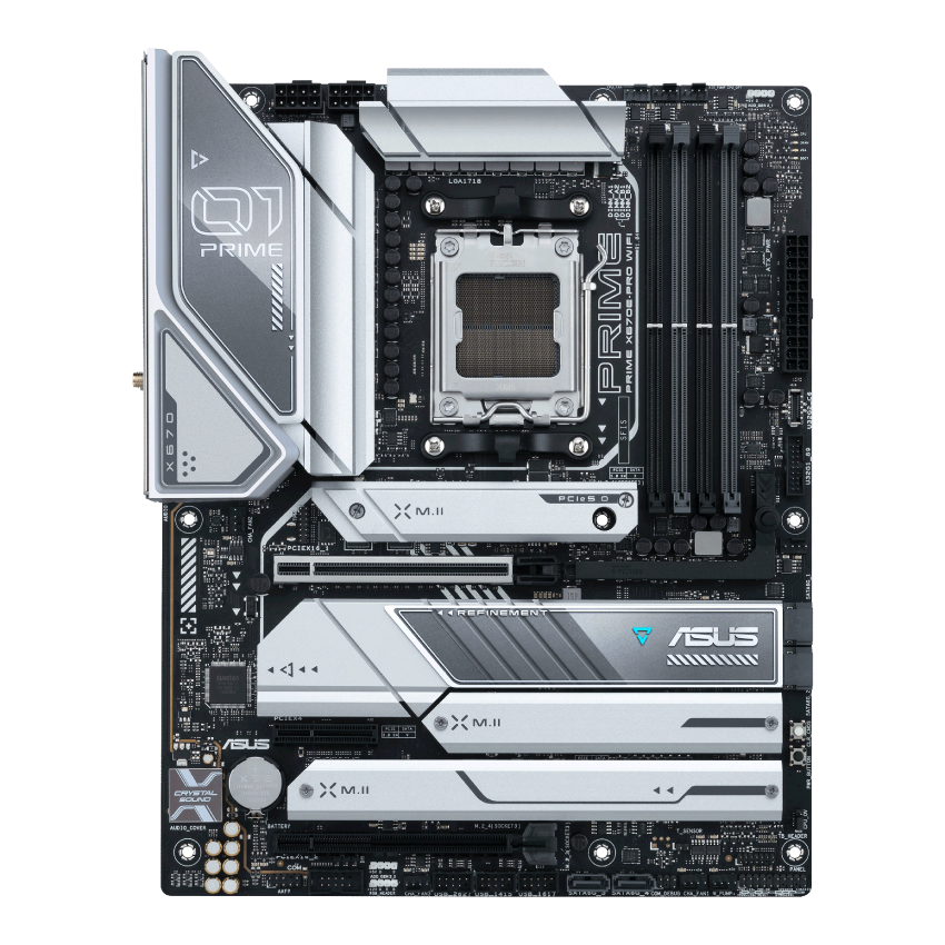 The PRIME X670E-PRO WIFI motherboard supports Multiple Temperature Sources.