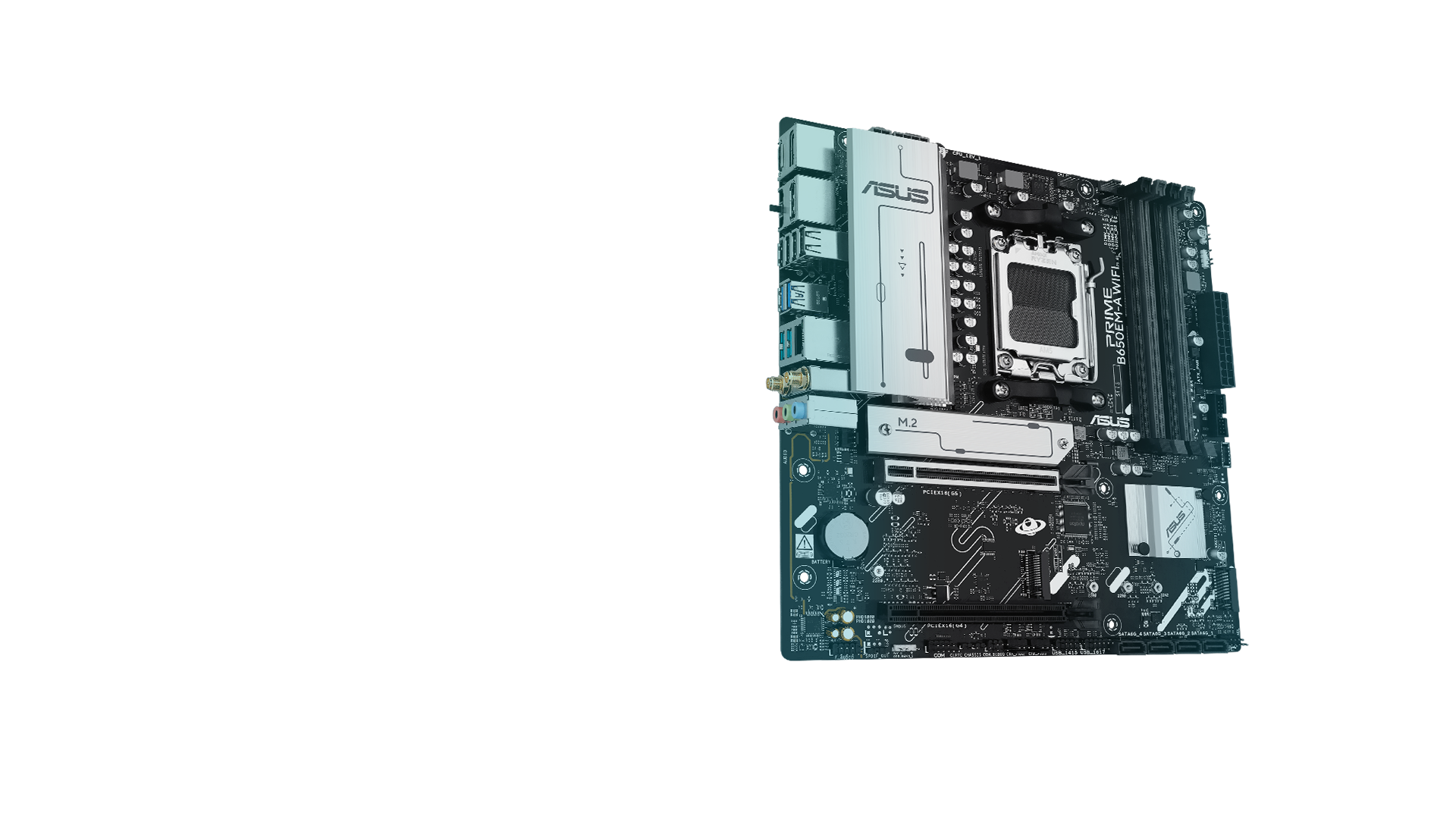 PRIME B650EM-A WIFI 通过直观的软件和硬件功能为日常用户和 DIY PC 爱好者提供一系列性能调优选项。