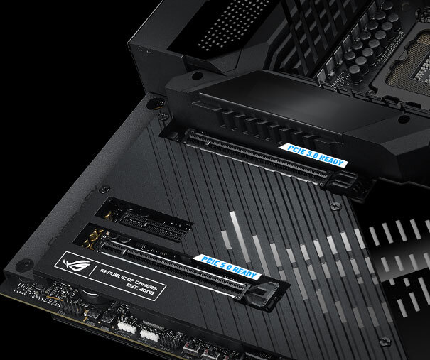 The ROG Maximus Z790 Extreme features two PCIe 5.0 expansion slots.