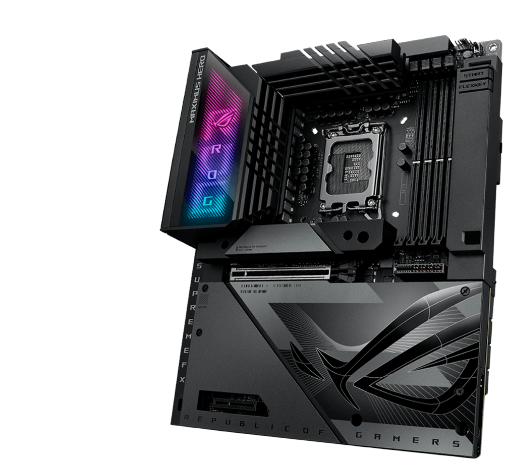 The ROG Maximus Z790 Hero BTF is the ultimate partner for any Intel processor.