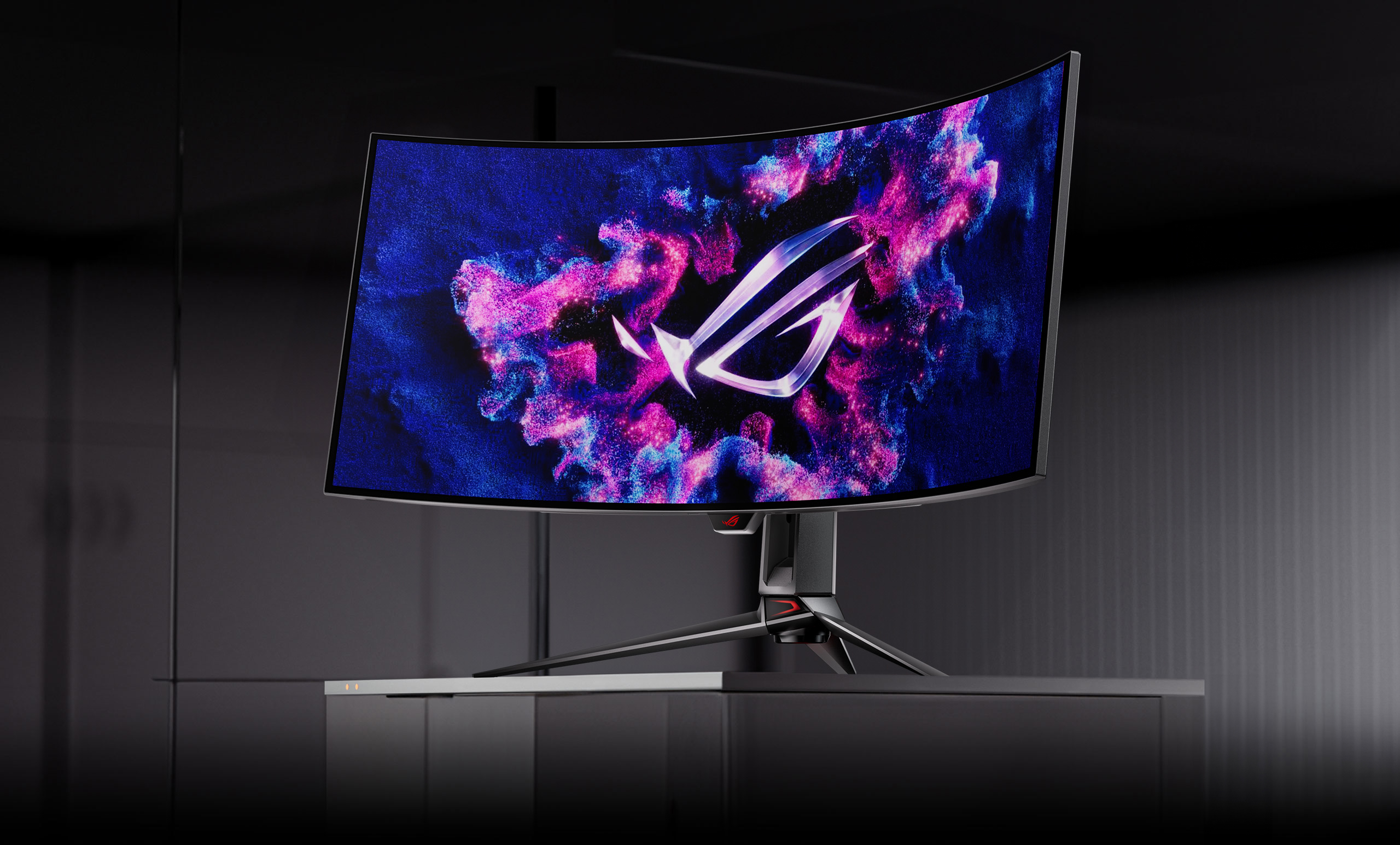 The ROG SWIFT OLED PG39WCDM gaming monitor