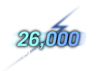 26,000 DPI Resolution