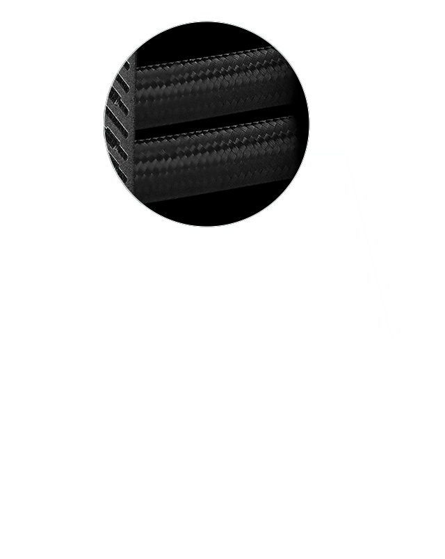 sleeved rubber tubing