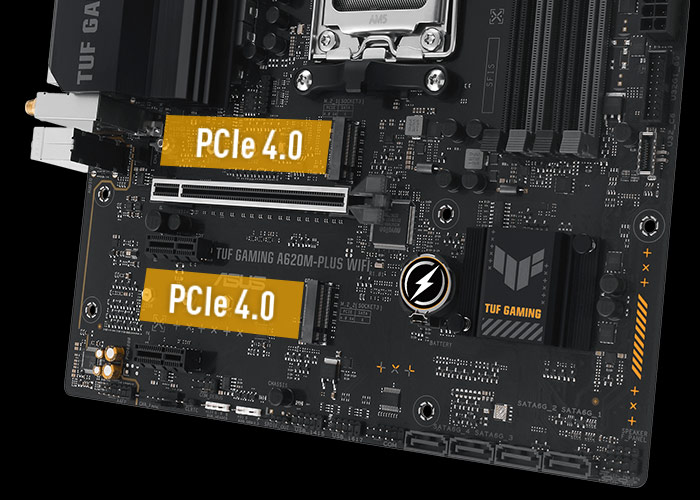 Two PCIe 4.0 M.2 slots