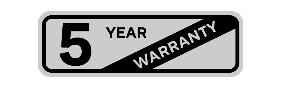 3-year warranty logo