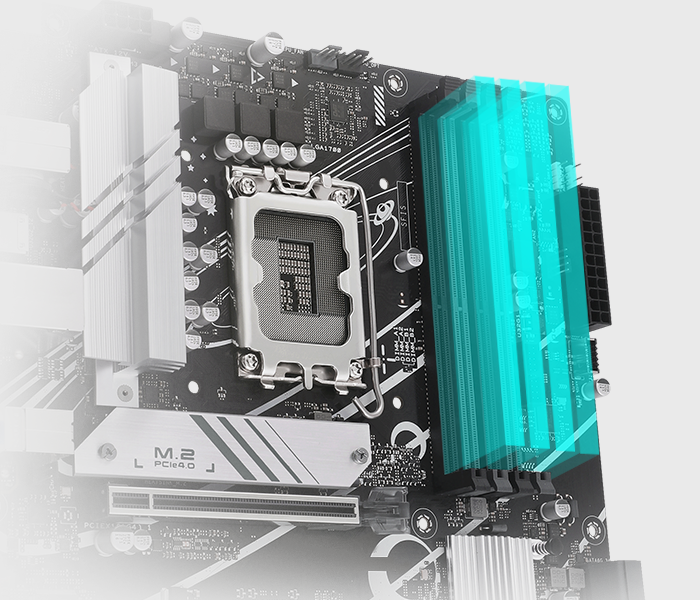 Supports DDR4 