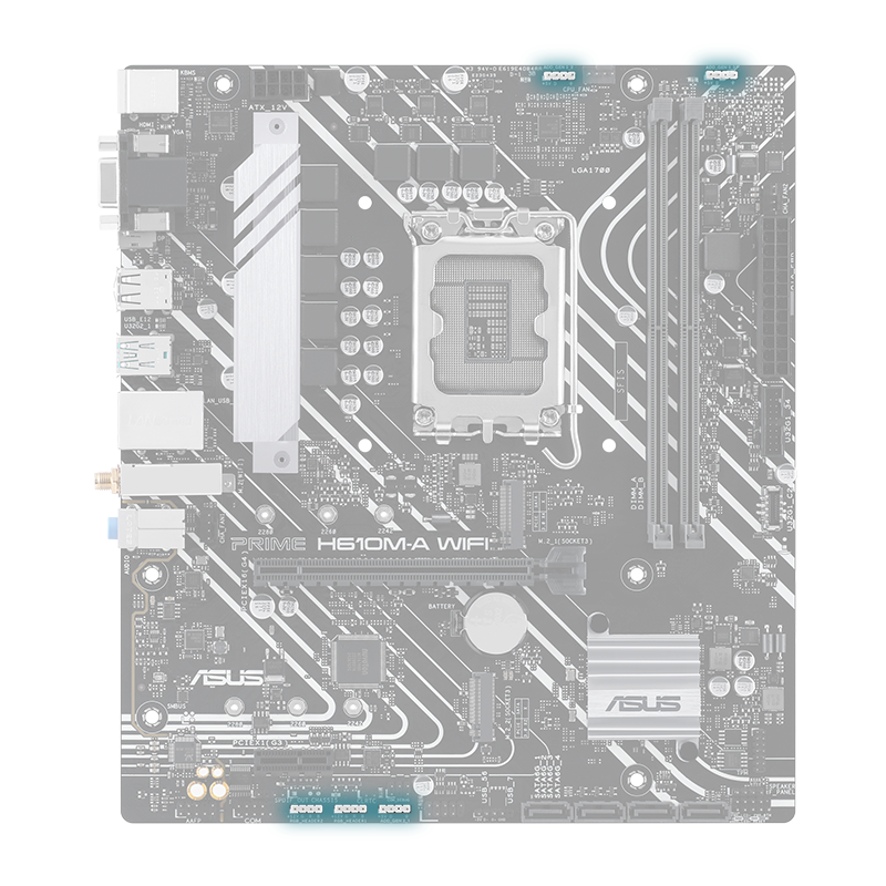 Prime motherboard product image