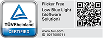 MB16AWP is TÜVRheinland certified to protect users from potentially harmful blue light.