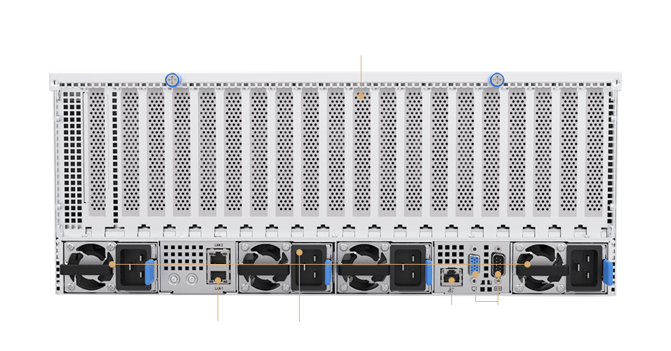 Rear panel layout