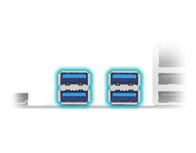 features USB 5Gbps port.