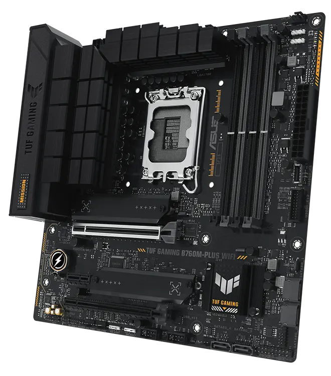 TUF Gaming motherboard’s photo