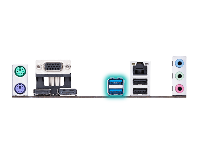 USB 3.2 Gen 1 ports image