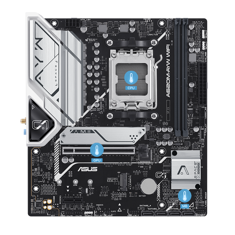 ASUS A620 series motherboard