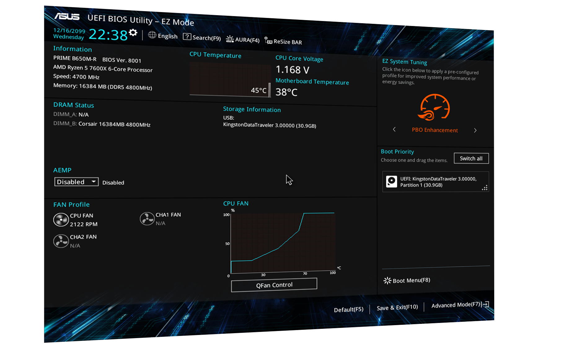 PBO Enhancement UI setting.