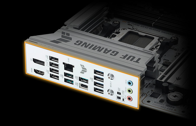 Pre-mounted I/O shield