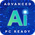 Advanced AI PC ready 徽标