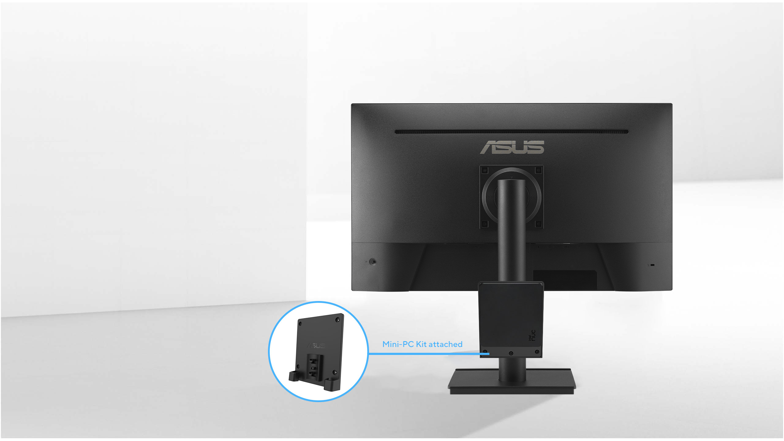 迷你电脑支架节省空间的设计