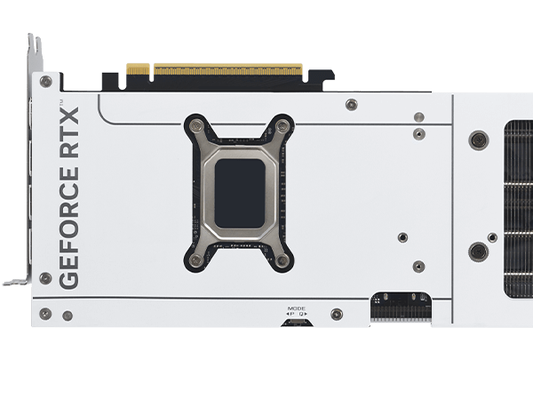 Prime RTX 5070 白色版显卡背板
