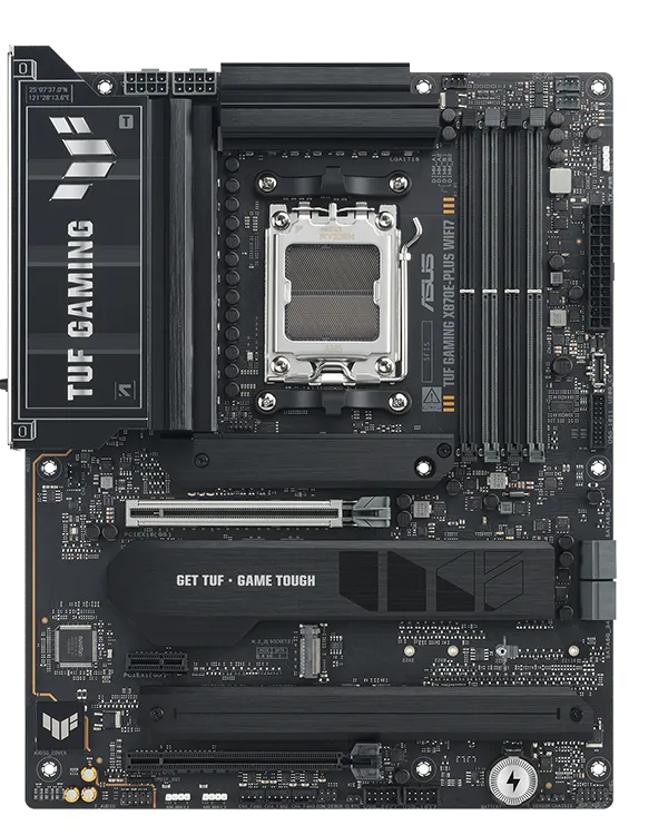 TUF Gaming motherboard front view