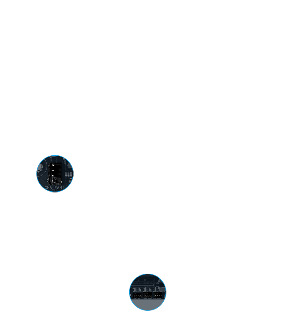 Strix  B860-F chassis fan header locations