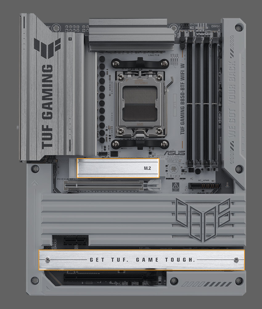 Enlarged M.2 Heatsinks