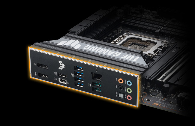 Pre-mounted I/O shield