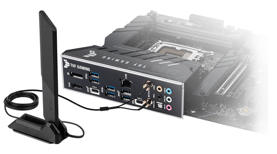 Show Wifi 6 port. 