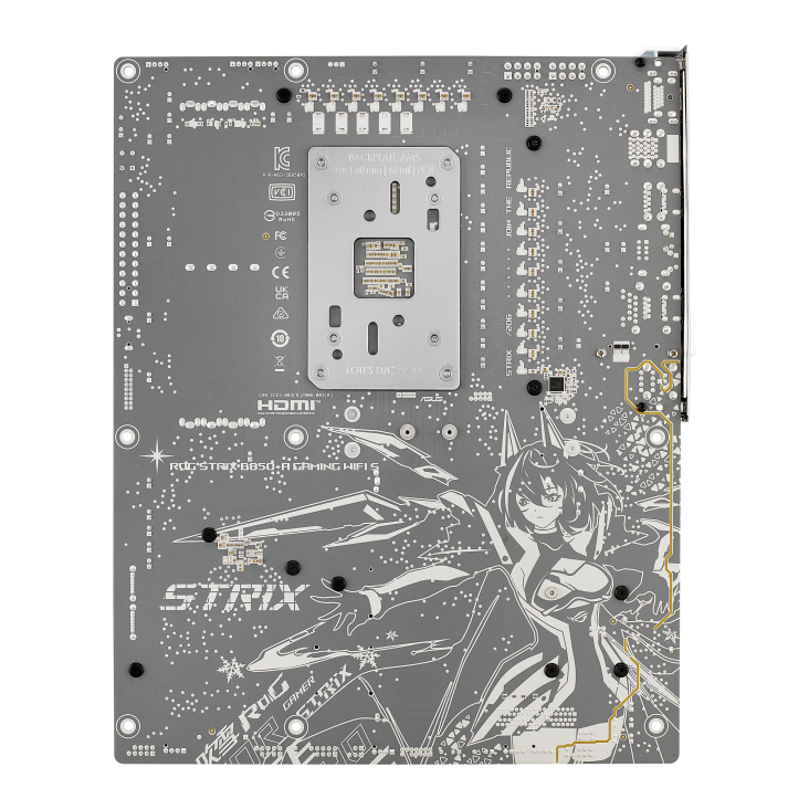 ROG STRIX B850-A GAMING WIFI 吹雪