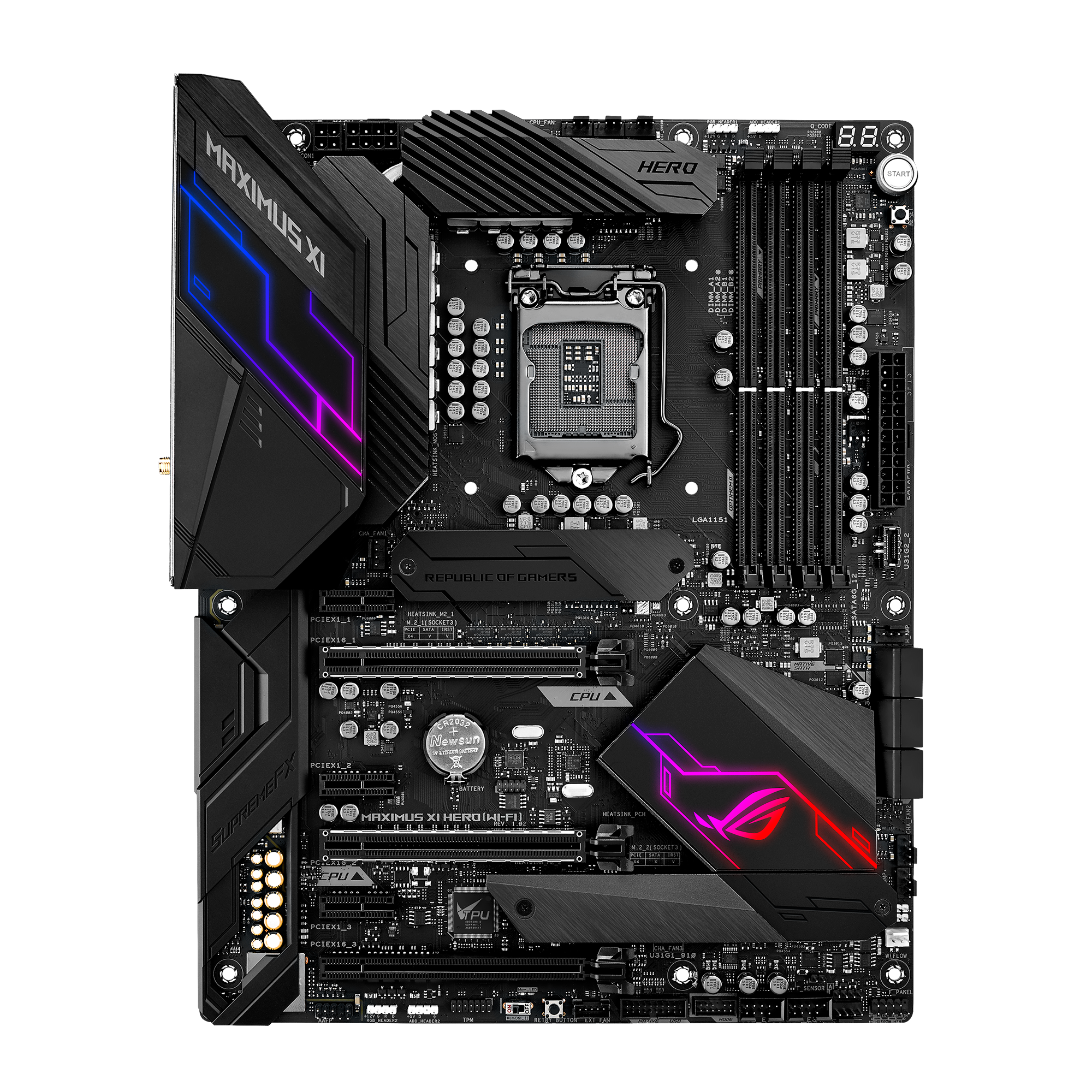 ROG MAXIMUS XI HERO (WI-FI) | 主板| ROG Chinese mainland