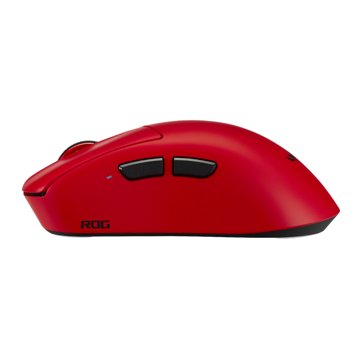 Gladius IV Ace Lava Red from a side view perspective