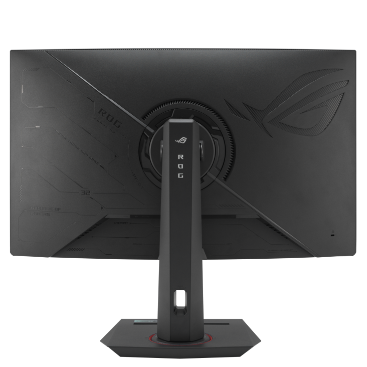 ROG Strix XG32WCS rear view