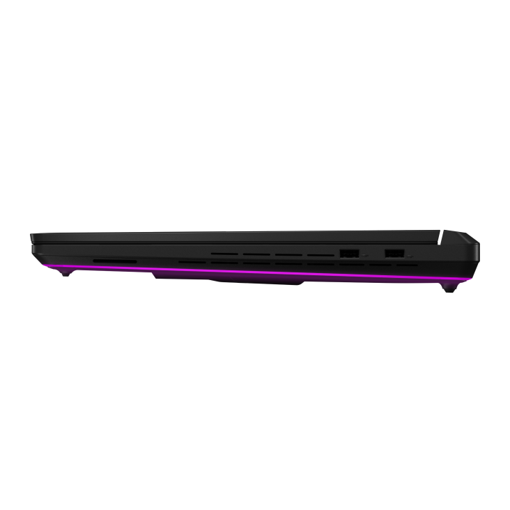 ROG Strix SCAR 18 (2026) - Powerful gaming laptop, sleek design, vibrant RGB lighting, showcasing high performance and premium aesthetic.