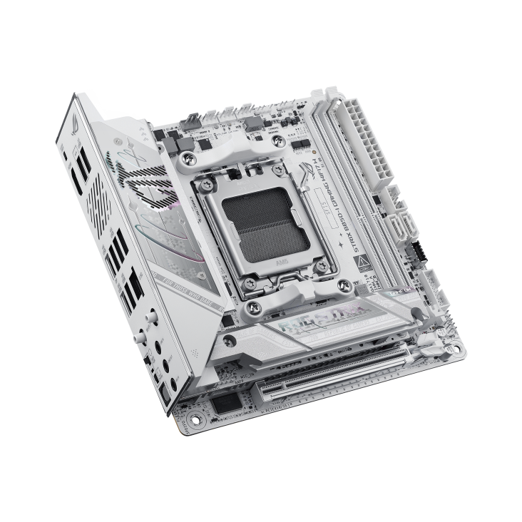 ROG STRIX B850-I GAMING WiFi7 W迷你吹雪