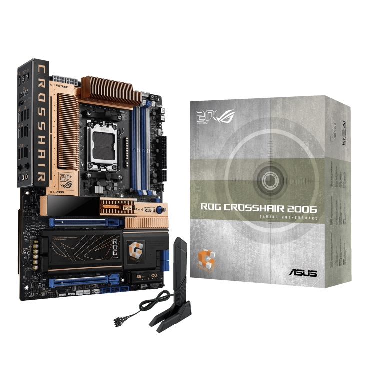 ROG Crosshair 2006 with colorbox