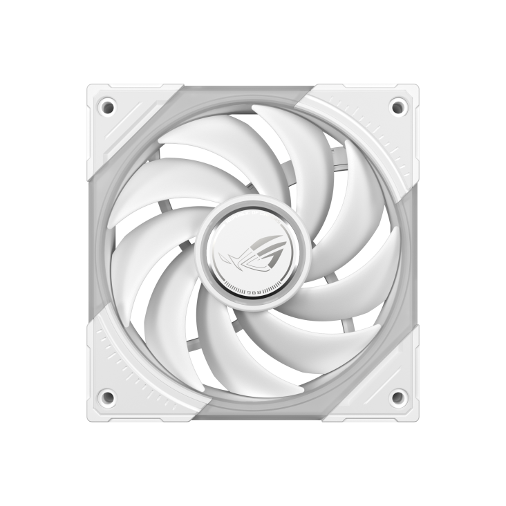 ROG Eurux GR120 ARGB Fan White front view