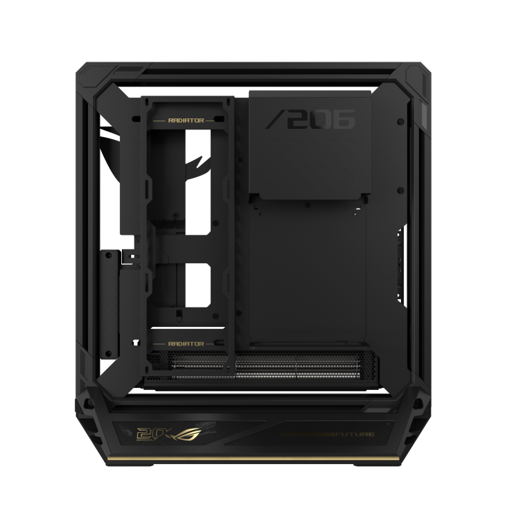 ROG GR20 Edition 20 right side with PSU shroud