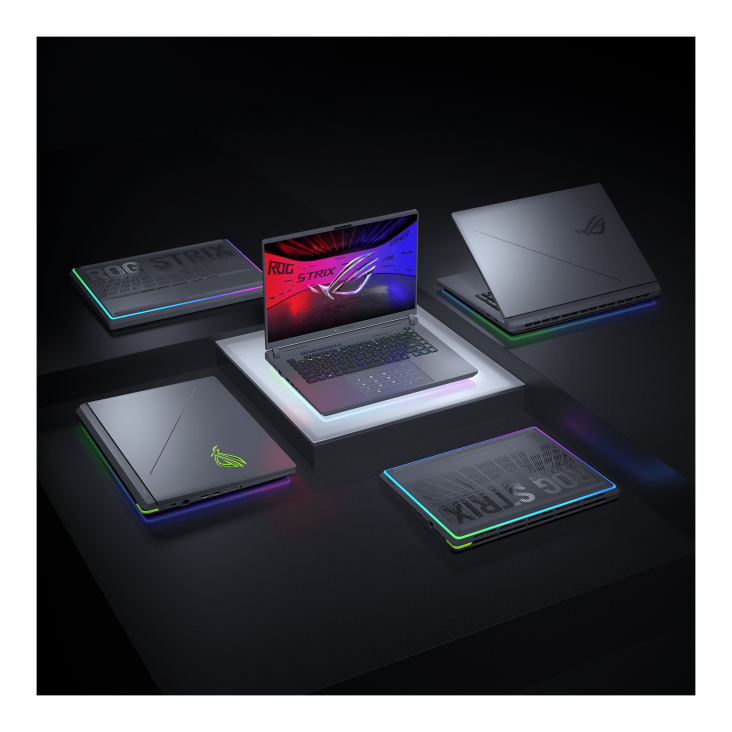ROG Strix G16 (2026) combines blazing performance and stunning visuals with a premium, sleek, and lightweight design.
