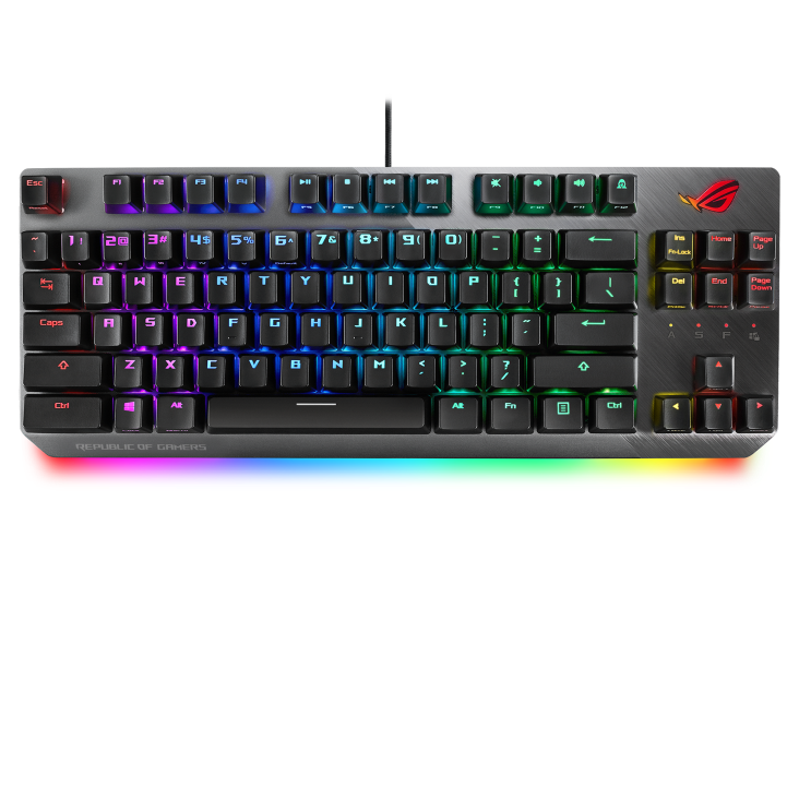 ROG Strix Scope NX TKL front view