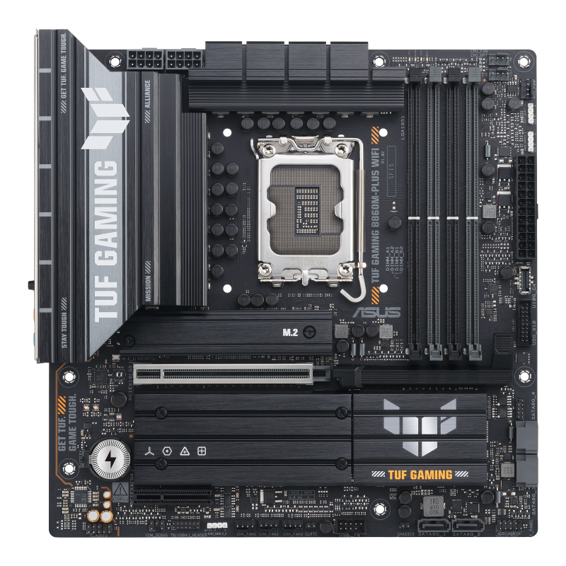 TUF GAMING B860M-PLUS WIFI_front view