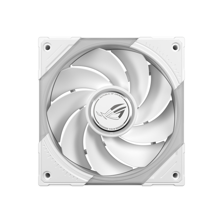 ROG Eurux GR120 ARGB Fan reverse blade White front view